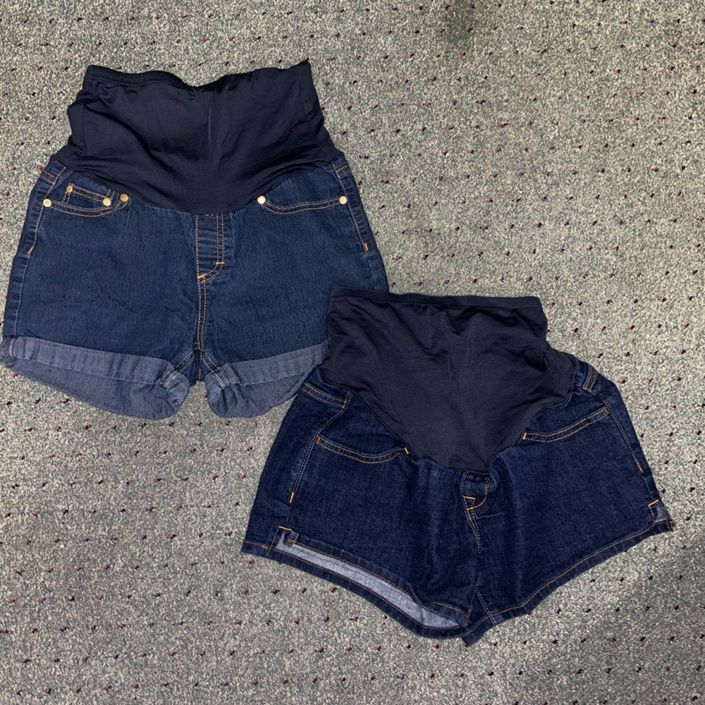 Maternity Jean shorts